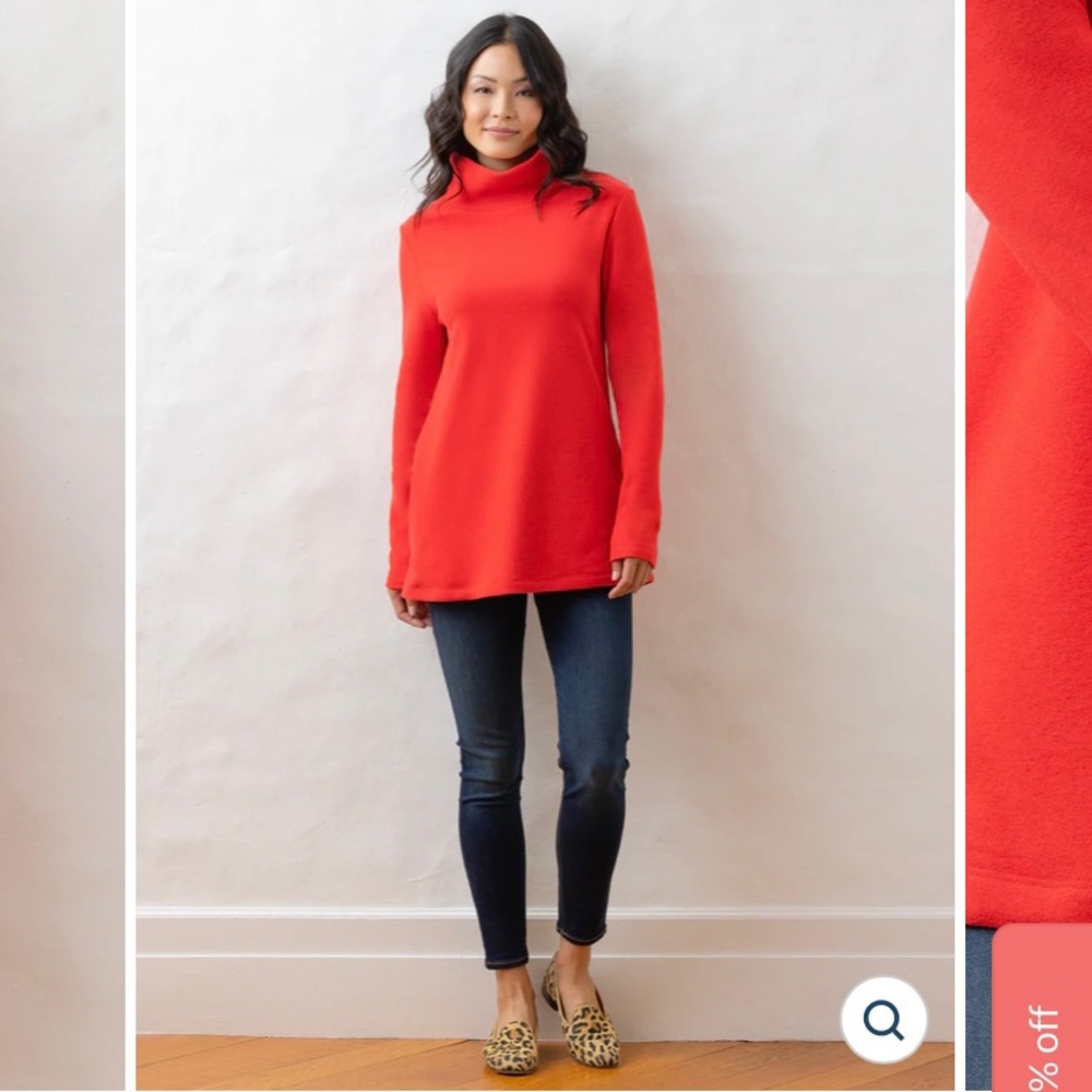 Dudley Stephens Cobble Hill sweater in red